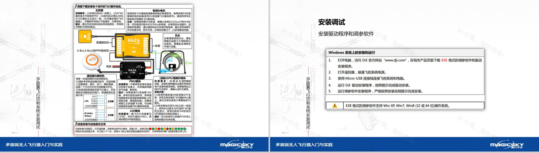 多旋翼无人飞行器入门与实践PPT模板-31