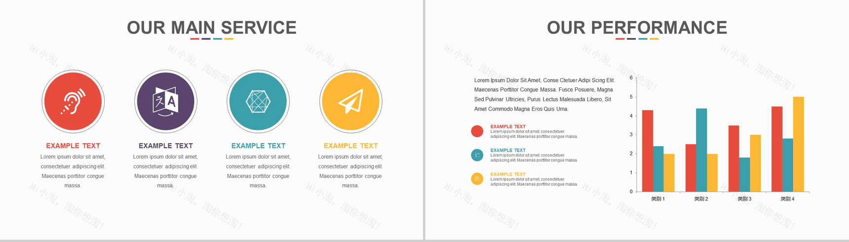 大气可视化精品高端商务PPT模板-4