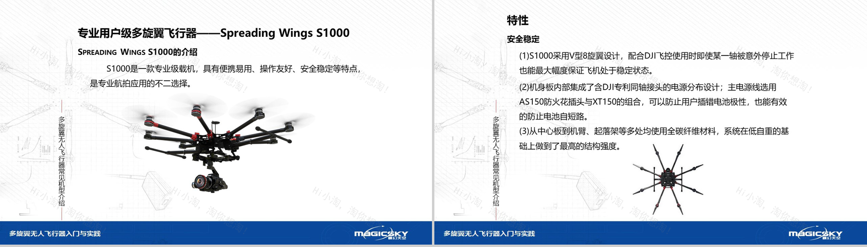 多旋翼无人飞行器入门与实践PPT模板-24