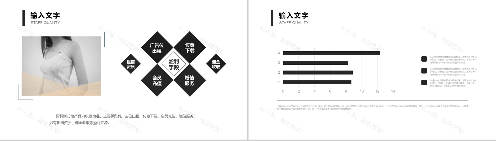 商务实用简约服装品牌宣传汇报总结PPT模板-12