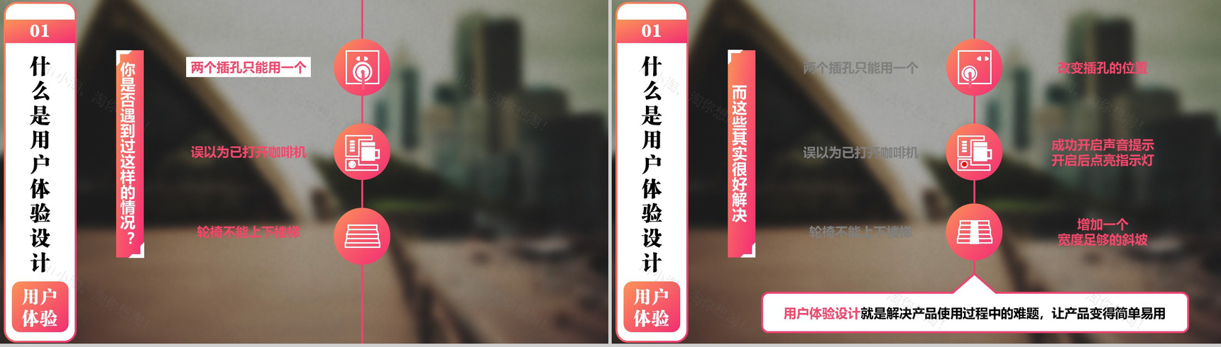 清新简约大气产品设计发布宣传PPT模板-2