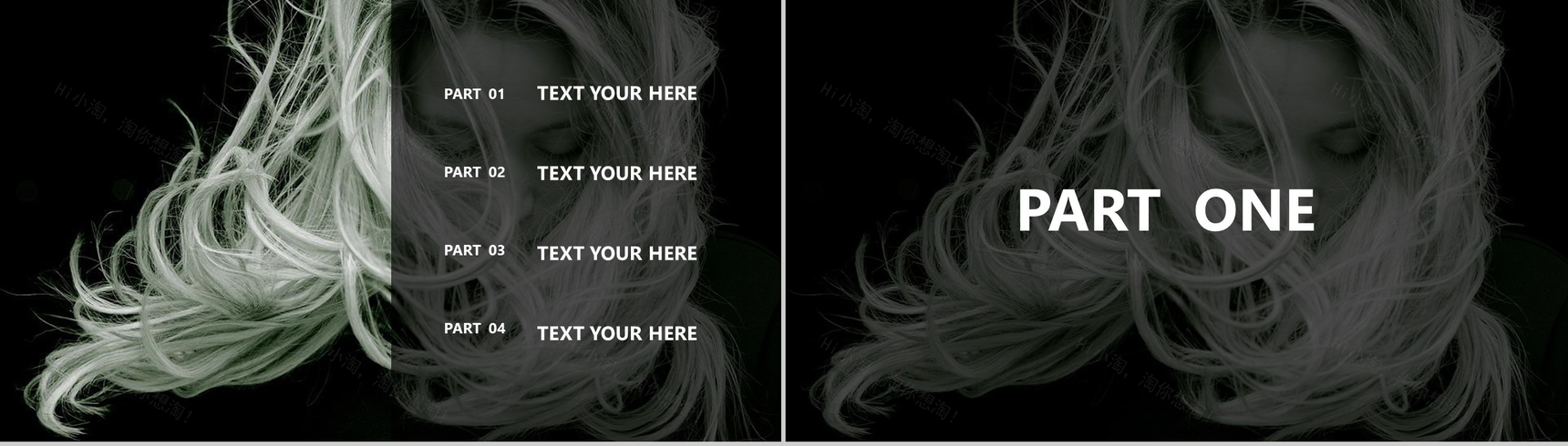 时尚欧美品牌发布会商务计划书PPT模板-2