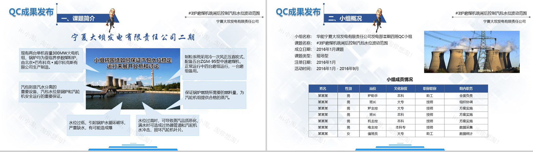 企业质量管理QC发布报告工作汇报PPT模板-3