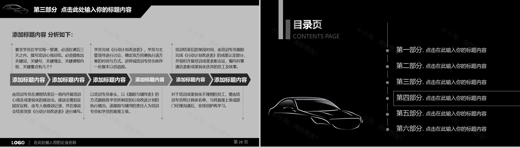 黑色炫酷汽车行业营销宣讲PPT模板-15