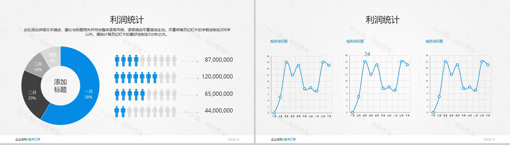 简洁大气欧美风格产品介绍实习转正述职报告PPT模板-8