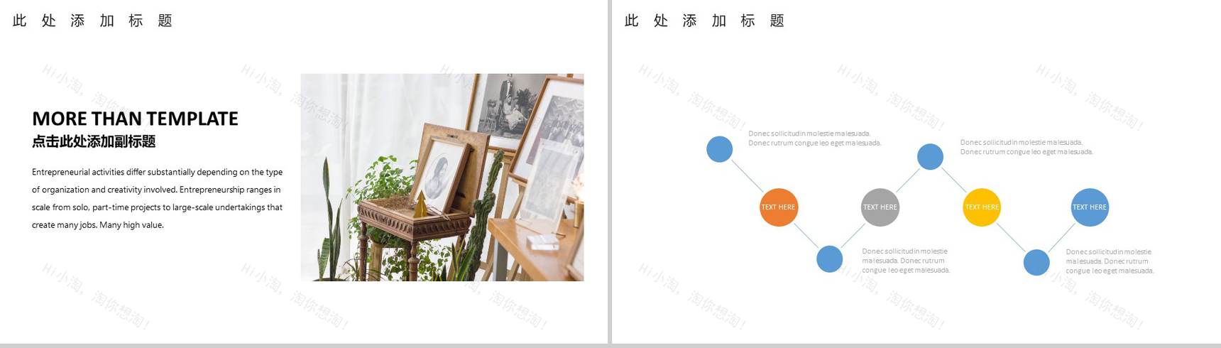 家居室内装潢室内设计PPT模板-6