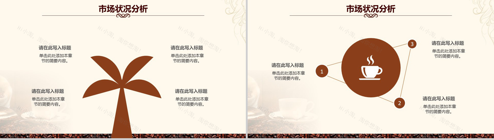 咖啡创意产品优势背景介绍培训品牌推广PPT模板-9