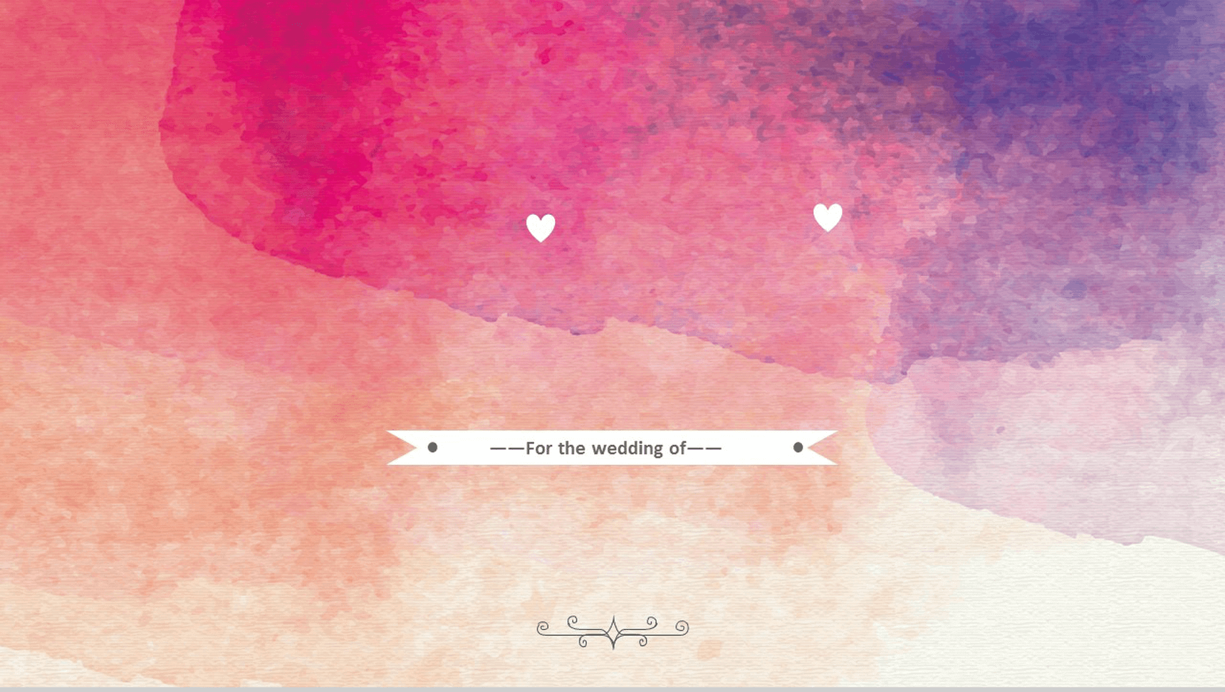 大气手绘唯美产品介绍PPT模板