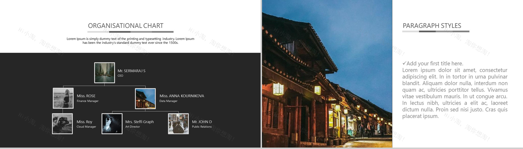 欧美时尚杂志风产品发布会PPT模板-4