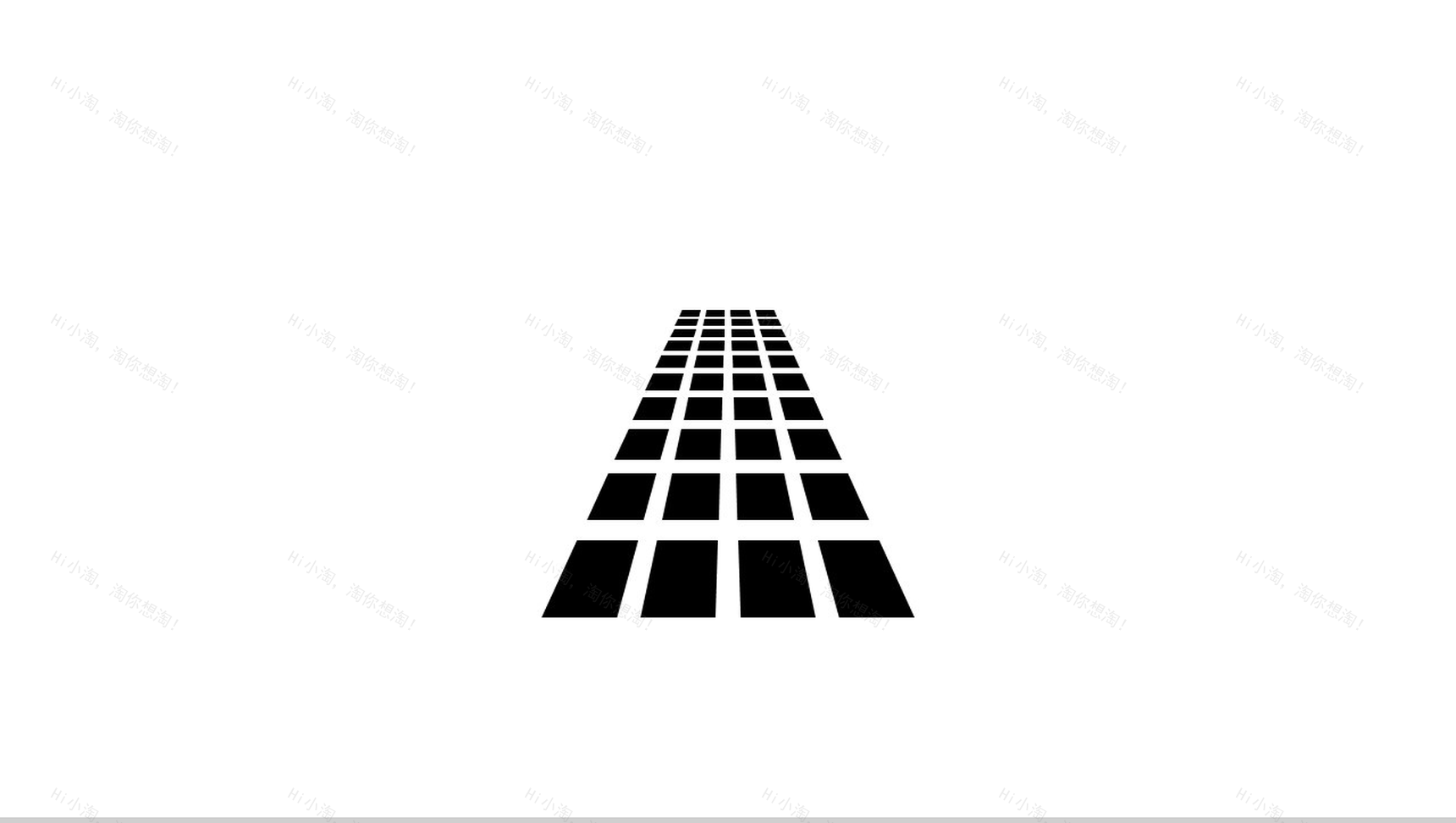 大气格子矩阵倒计时实用倒计时PPT模板-3