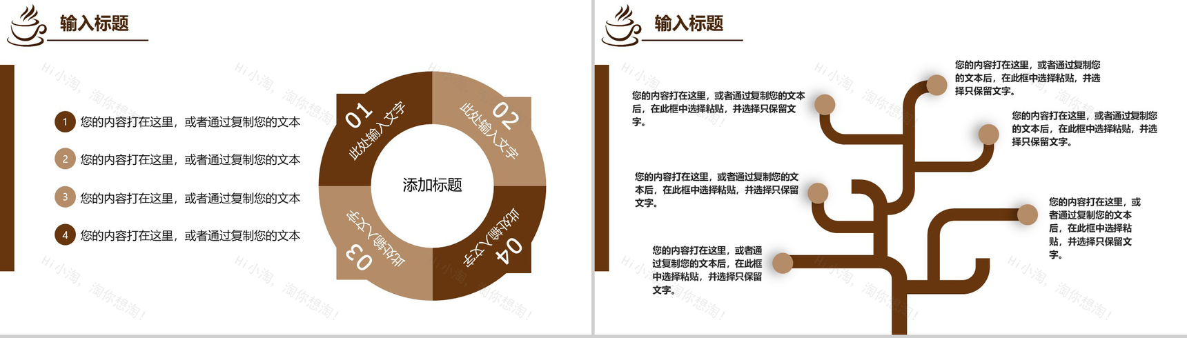 咖啡产品发布会企业宣传PPT模板-6