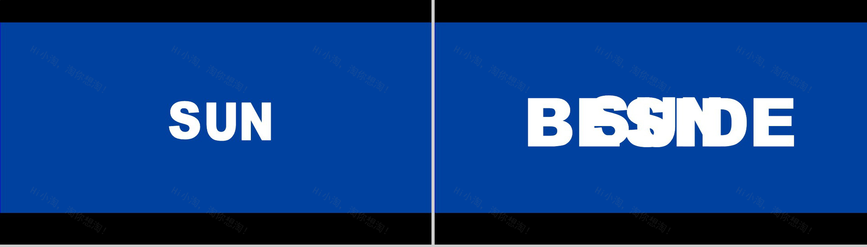 快闪电影片头音乐MV视频扁平风文字动画-7