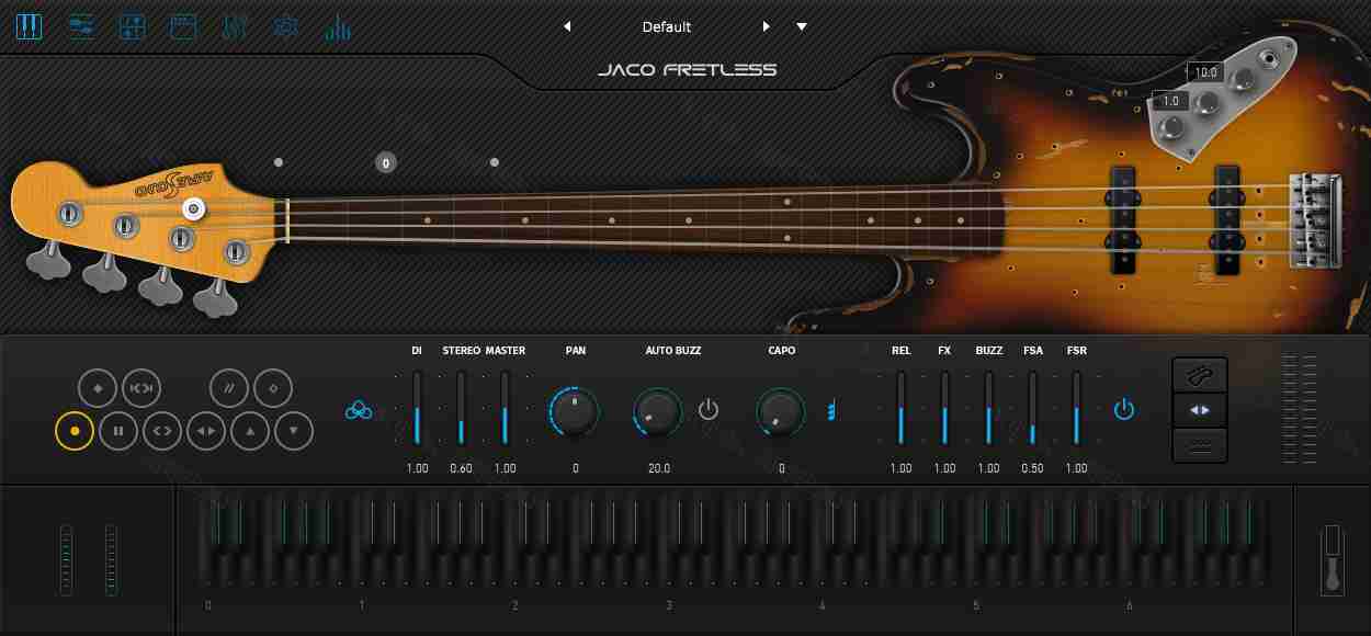 Ample Sound Ample Bass Jaco Fretless v4.0.1 音乐插件Win版
