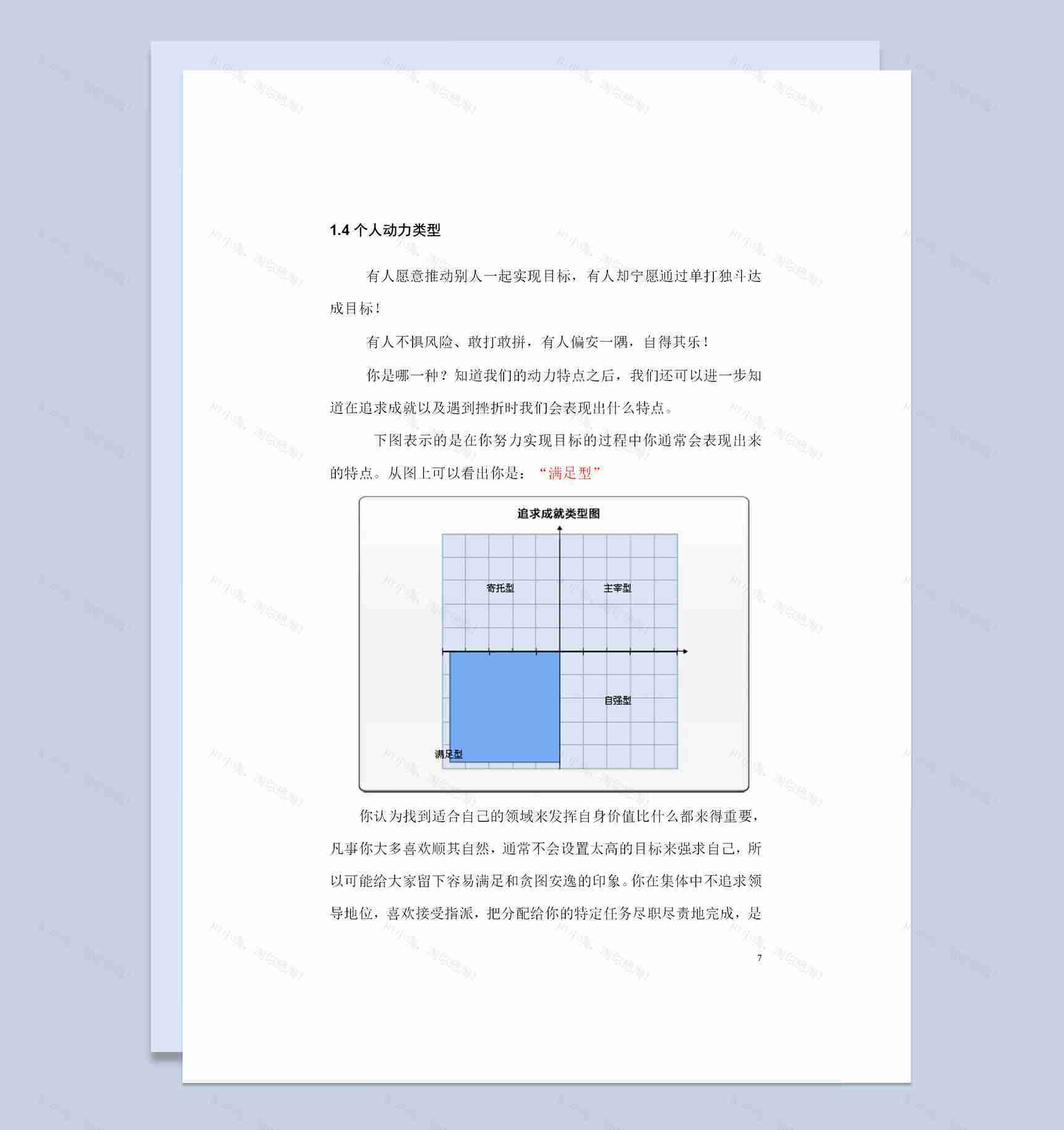 英语专业职业生涯规划设计书范本Word模板-1