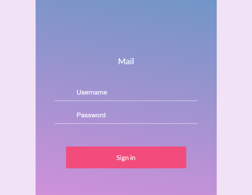 登录页面ui设计，简约登录页面设计模板