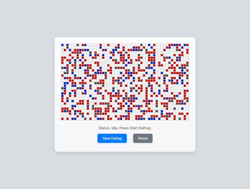 磁盘碎片整理动画效果下载