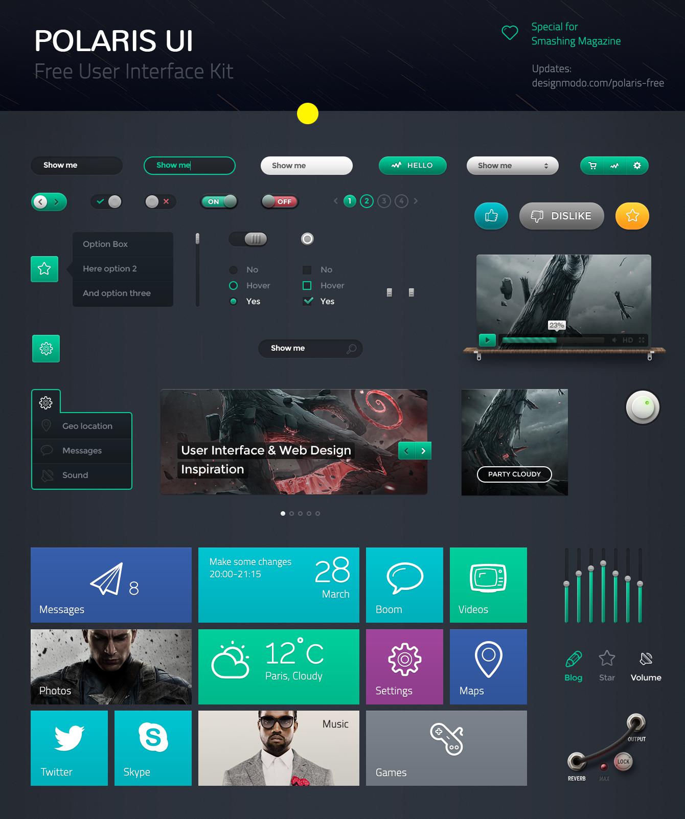 网页元素psd素材_网页ui素材_网页界面设计素材下载