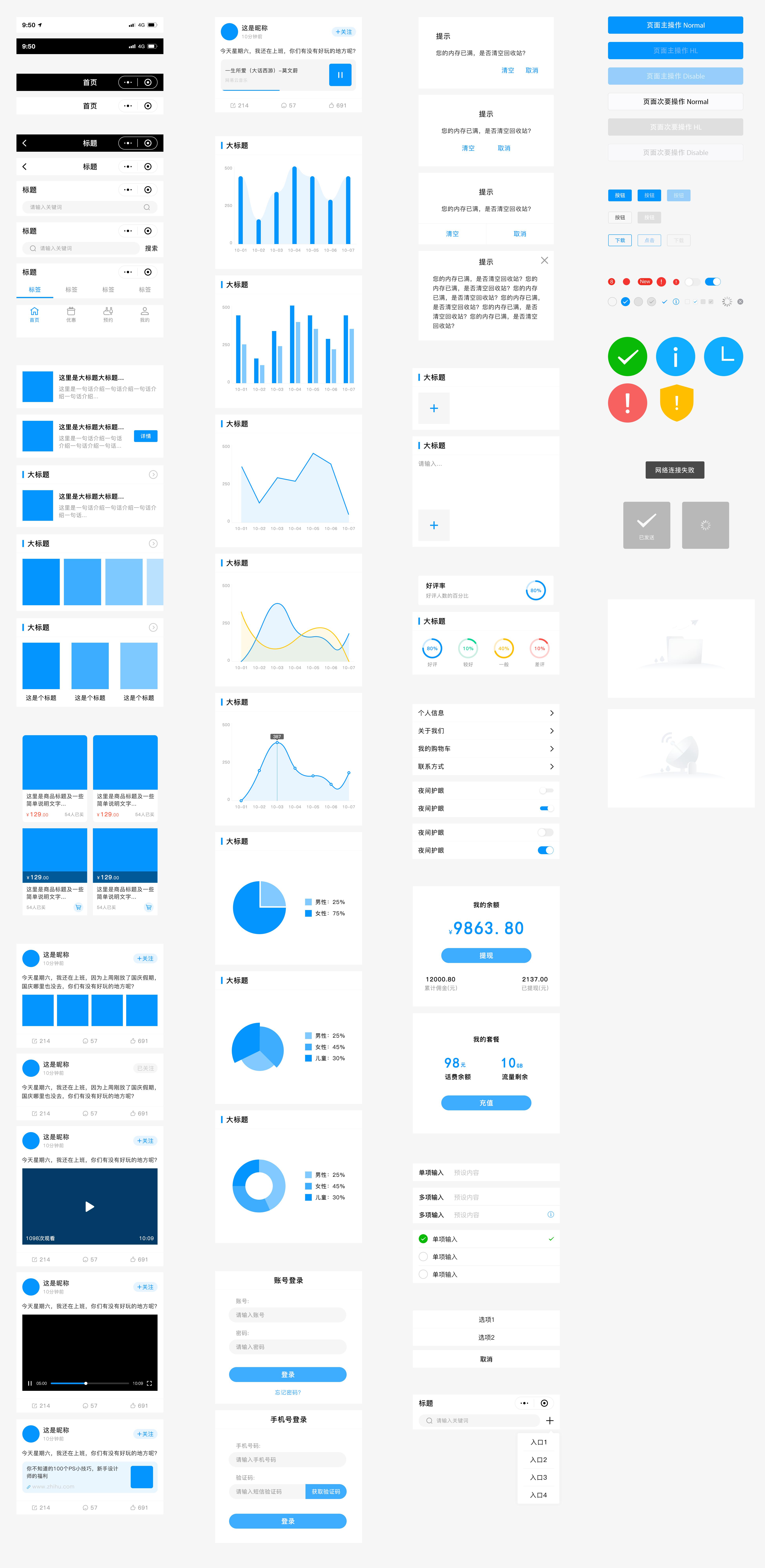 常用的小程序页面ui工具包