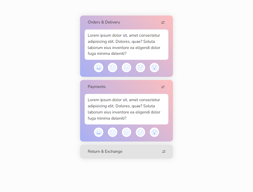 css手风琴组件网格布局模板