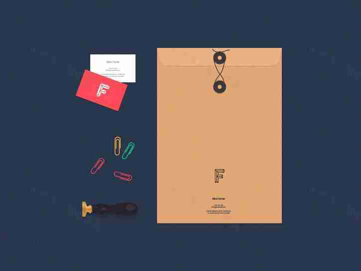 扁平化办公用品ui界面设计psd下载