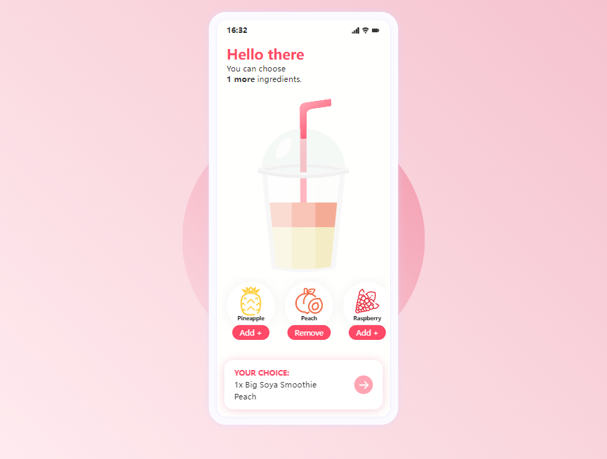 饮品小程序制作，饮料ui界面设计模板