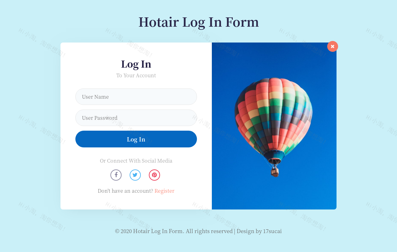 响应式登录页面代码，登录界面ui设计