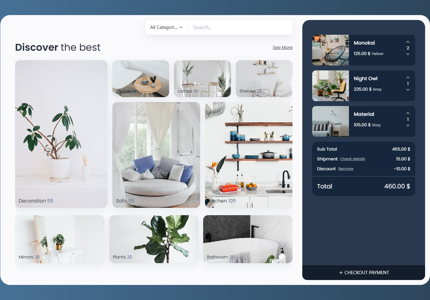 列表UI设计，HTML产品列表模板