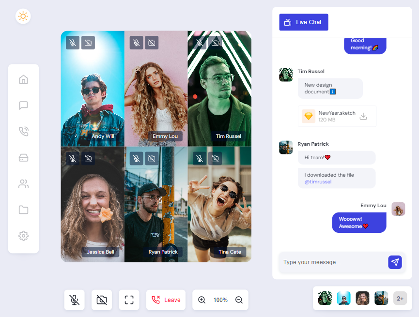 平台ui设计，视频网页制作模板