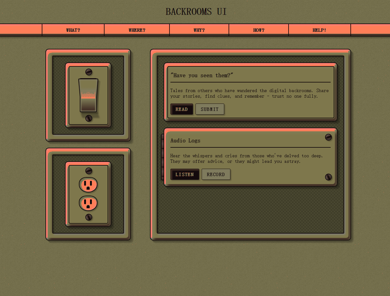 操作ui设计，机器操作界面设计模板