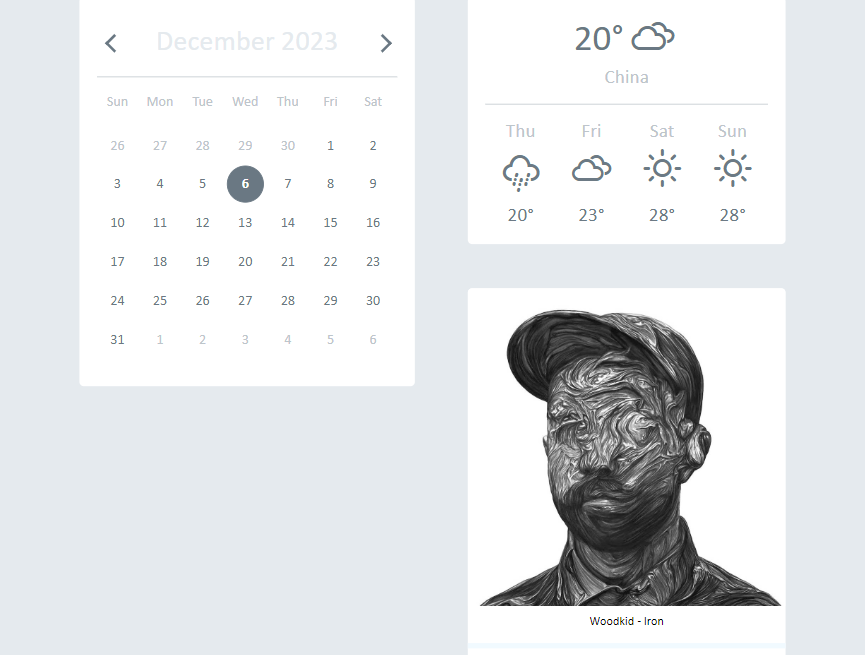 日历ui设计，ui组件设计素材