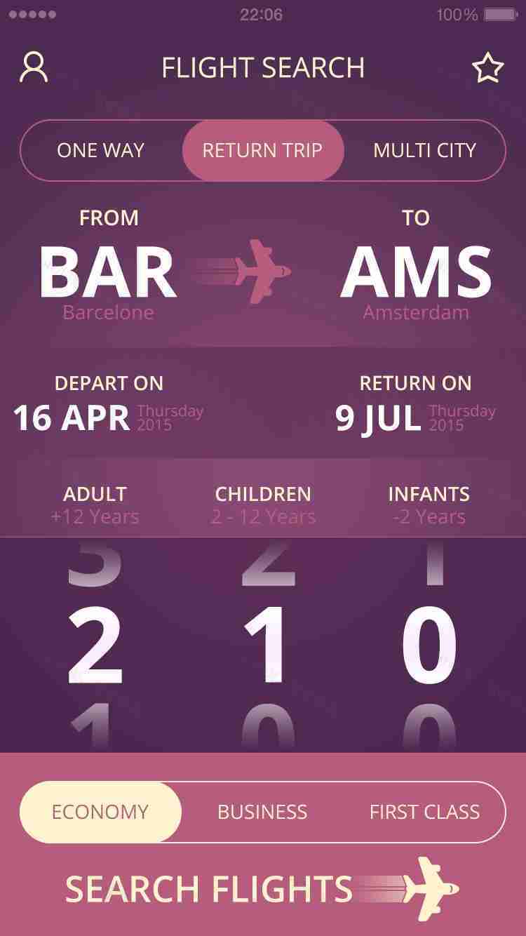 粉色酷炫的社交软件APP界面设计模板