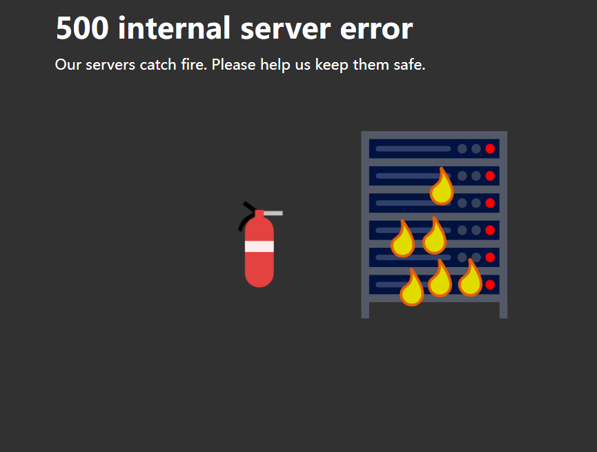 错误报错页面动画效果页面设计模板