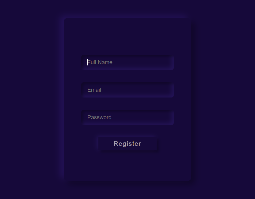 ui页面布局模板，简约的新拟态网页设计