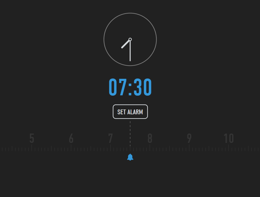 时钟界面时钟界面设计，闹钟时间设置插画下载