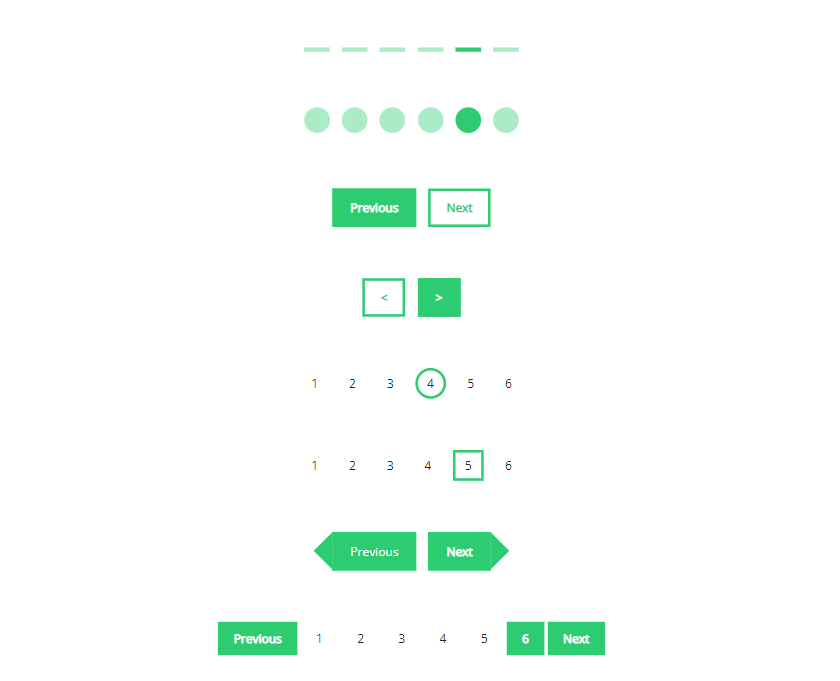 分页样式设计素材下载，网页分页ui设计代码
