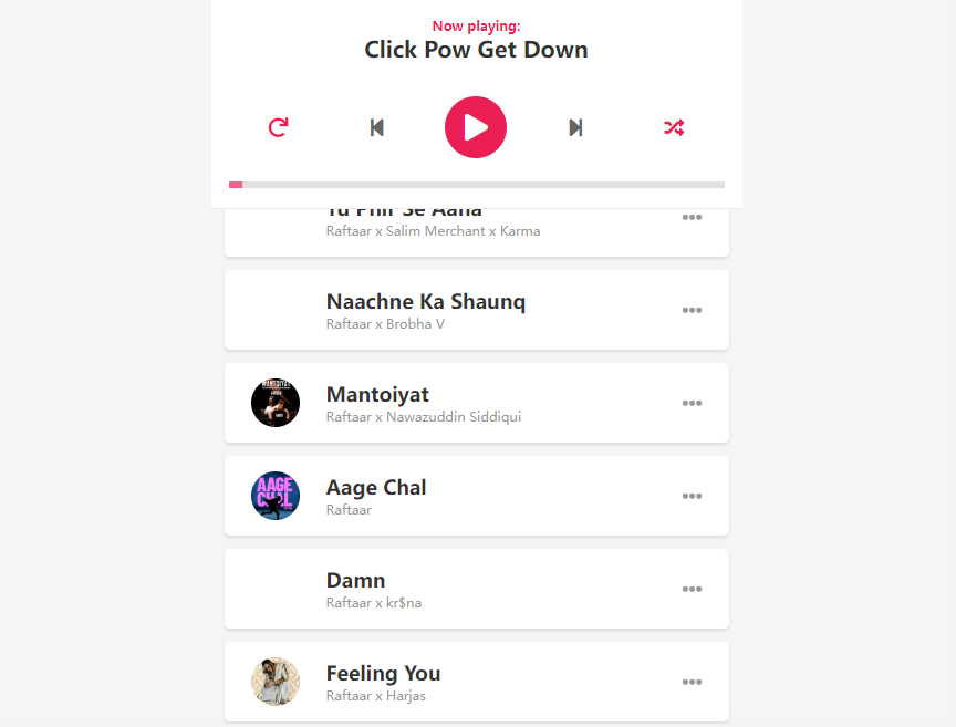 播放器界面设计简洁素材，音乐播放界面设计模板