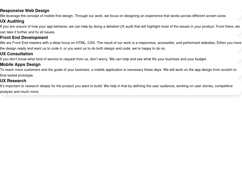 css实现的服务介绍网页ui设计