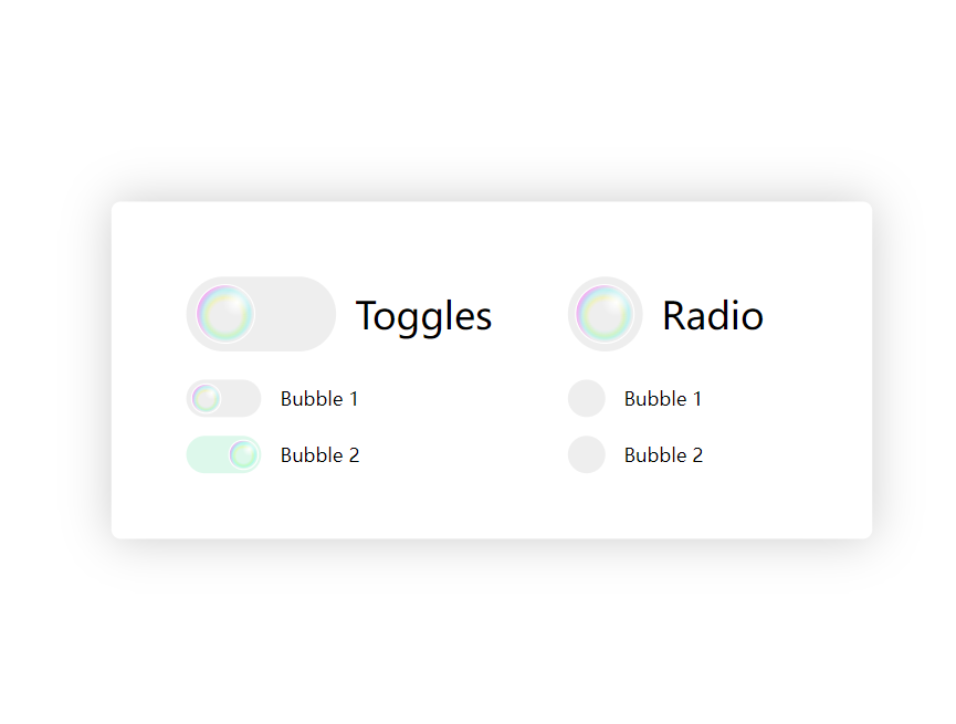 气泡ui设计，css按钮样式代码必备