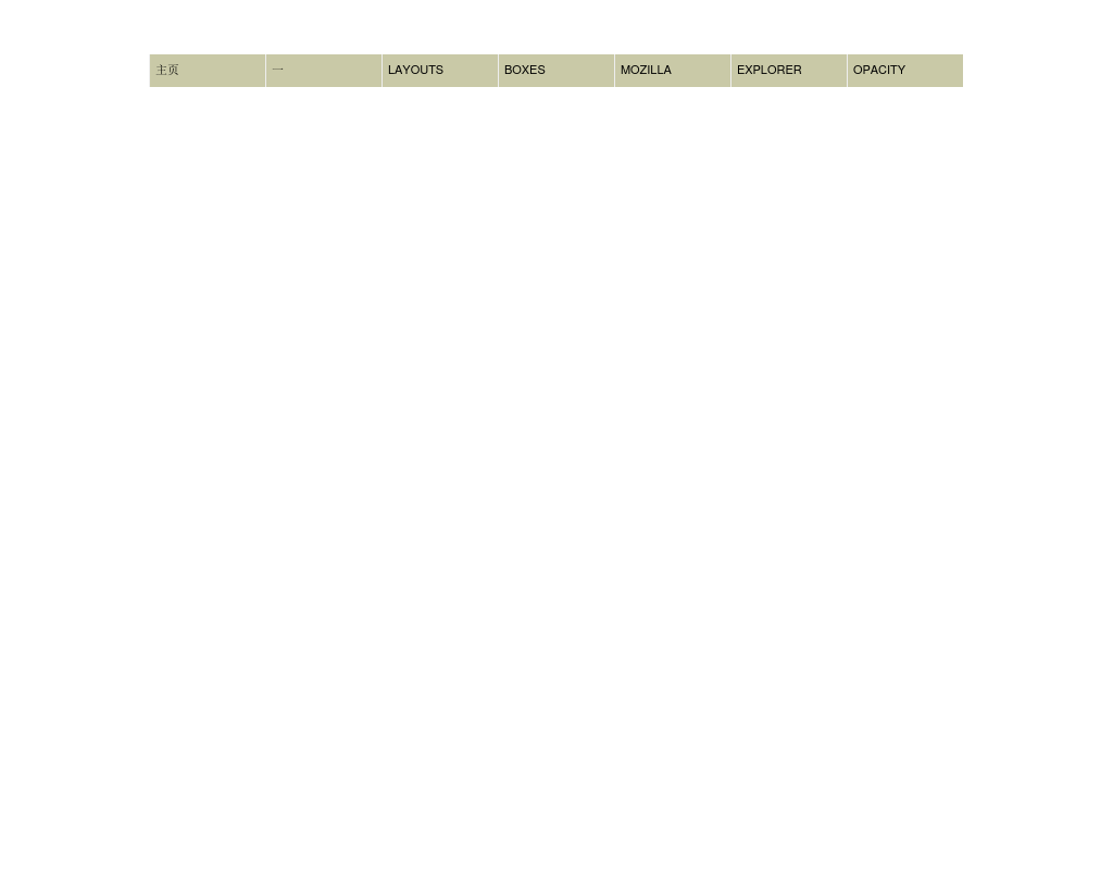 纯css导航菜单制作下拉三级菜单代码