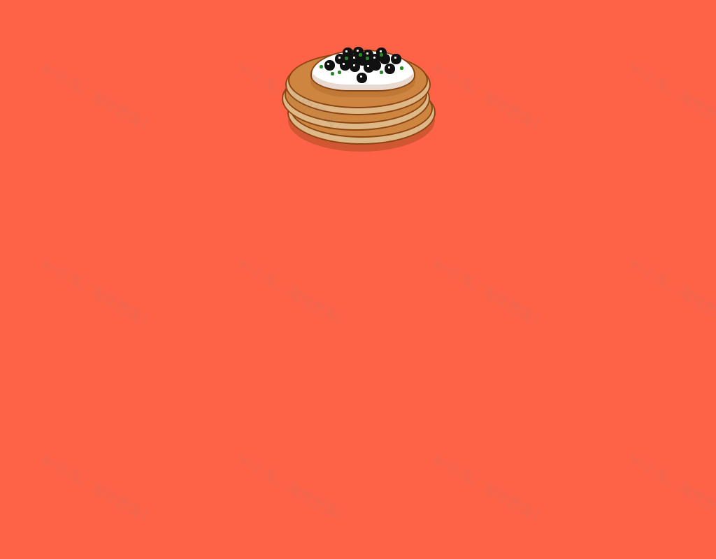 单div css带鱼子酱的薄饼网页背景